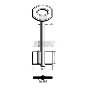 Ébauche de clé JMA JW-30G