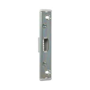 KFV gâche 2325-233V/31 pour pêne rond - Réversible - U28 - Réglable