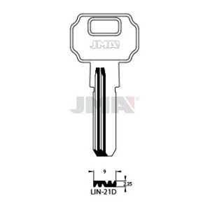 Ébauche de clé JMA LIN-21D