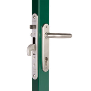 Locinox H-METAL | Serrure à larder à pêne à crochet | Axe 35 mm | Inox – Image 2
