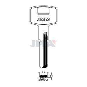 Ébauche de clé JMA MAU-2