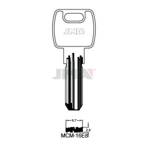 Ébauche de clé JMA MCM-16E8
