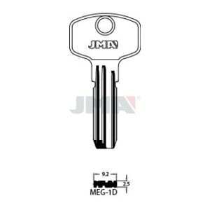 Ébauche de clé JMA MEG-1D