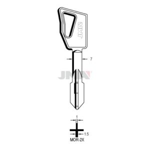 Ébauche de clé JMA MOR-2X