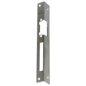 Maasland 12LP | Têtière inox pour gâche électrique | Équerre