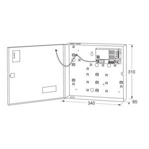 Maasland PS2415NL | Alimentation en coffret métallique | 24V DC | 1,5A – Image 2