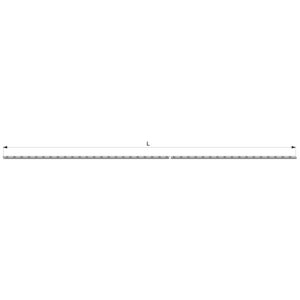 Maco HS16 4x4 punched | Tringle de liaison | Pour portes coulissantes