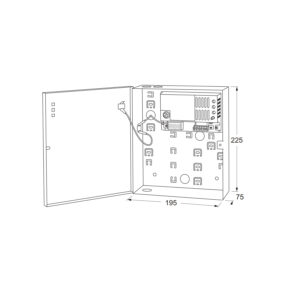 Maasland PS1215NS | Alimentation en coffret métallique | 12V DC | 1,5A – Image 2