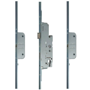 SAB 16600 serrure multipoints avec 2 pênes ronds - À cylindre – Image 2
