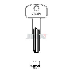 Ébauche de clé JMA SEC-1
