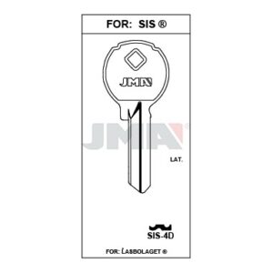 Ébauche de clé JMA SIS-4D – vue groupée