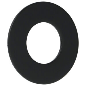 Slotenonline | Rosace adhésive Type 5 | Inox, noir ou blanc – Image 4