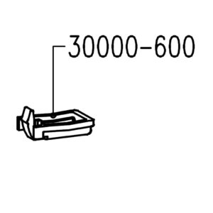 Sobinco 30000-600 | Pièce de guidage d'ouvrant | Système Chrono