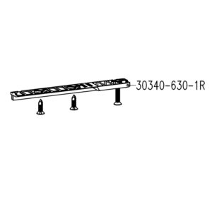 Sobinco 30340-630-1R | Cale d'épaisseur droite | Système Chrono