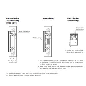 Sobinco 788-128E | Gâche électrique | 10-24 V AC/DC – Image 2