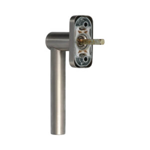 Sobinco 1857CYL Sobinox | Poignée de fenêtre à clé en inox | Carré de 7 mm – Image 2