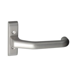 Sobinco 823 | Béquille simple sur rosace rectangulaire | Argenté