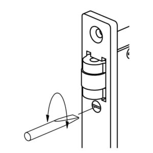 Sobinco 8011 serrure à rouleau avec entraxe 97,30 mm – Image 3