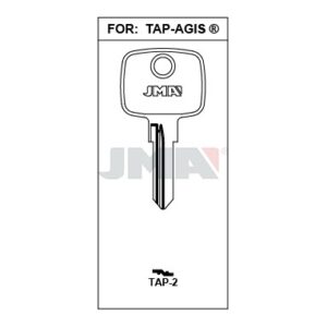Ébauche de clé JMA TAP-2 – vue groupée