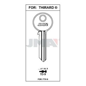 Ébauche de clé JMA TD-9 – vue groupée