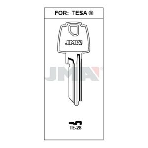 Ébauche de clé JMA TE-28 – vue groupée
