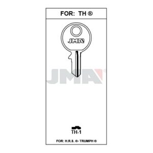 Ébauche de clé JMA TH-1 – vue groupée