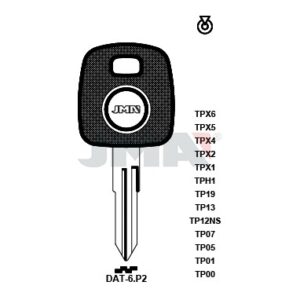 Ébauche de clé JMA TP00DAT-6.P2