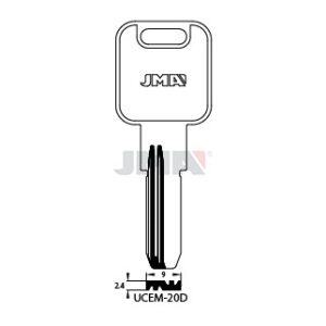 Ébauche de clé JMA UCEM-20D