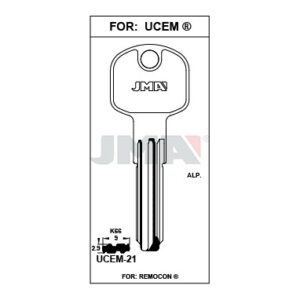Ébauche de clé JMA UCEM-21 – vue groupée