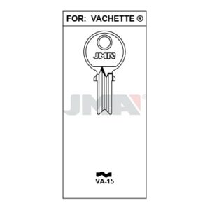 Ébauche de clé JMA VA-15 – vue groupée