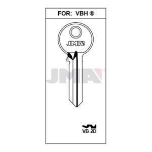 Ébauche de clé JMA VB-2D – vue groupée