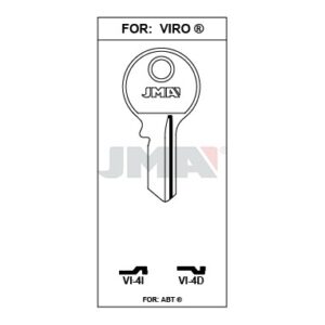 Ébauche de clé JMA VI-4I – vue groupée