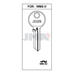 Ébauche de clé JMA WM-4D – vue groupée