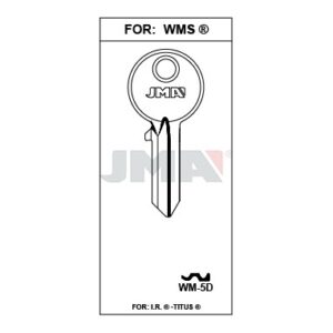 Ébauche de clé JMA WM-5D – vue groupée