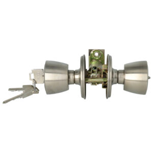 Weiser A530 DLB | Serrure à bouton | Clé + bouton tournant | 32D | Axe 60 mm – Image 3