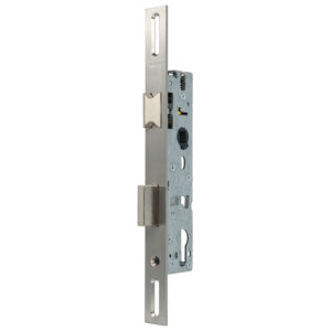 Wilka 1438 serrure pour profil étroit avec têtière de rénovation | 280 mm inox