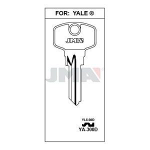 Ébauche de clé JMA YA-300D – vue groupée