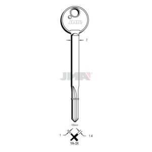 Ébauche de clé JMA YA-3X