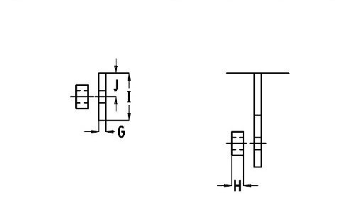 Dimensions de la gâche Sobinco 8354