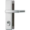 Abus | Garniture de sécurité anti-effraction avec protection du cylindre | Béquille double | PC 92 mm