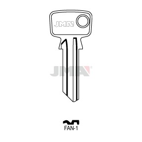 Ébauche de clé JMA FAN-1