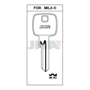 Ébauche de clé JMA MI-4D – vue groupée