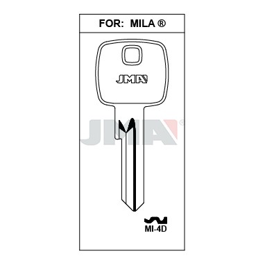 Ébauche de clé JMA MI-4D – vue groupée