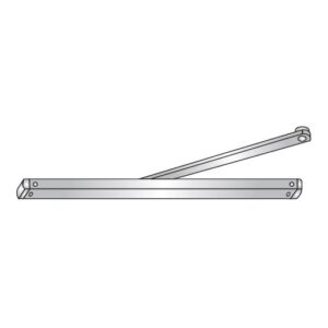 Assa Abloy G195 bras à glissière réglable en hauteur - Dessin technique