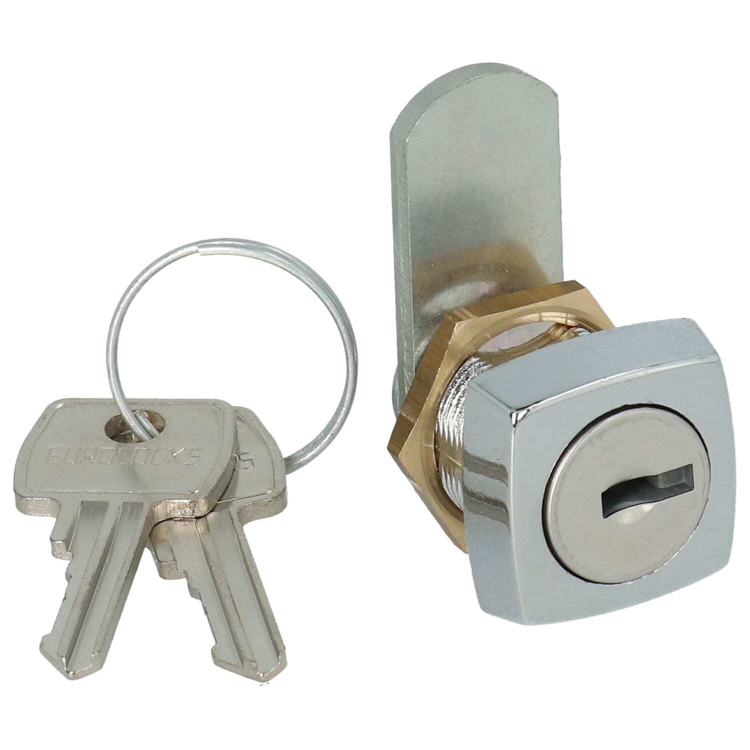 Euro-Locks 1334 serrure batteuse 16 mm avec came droite