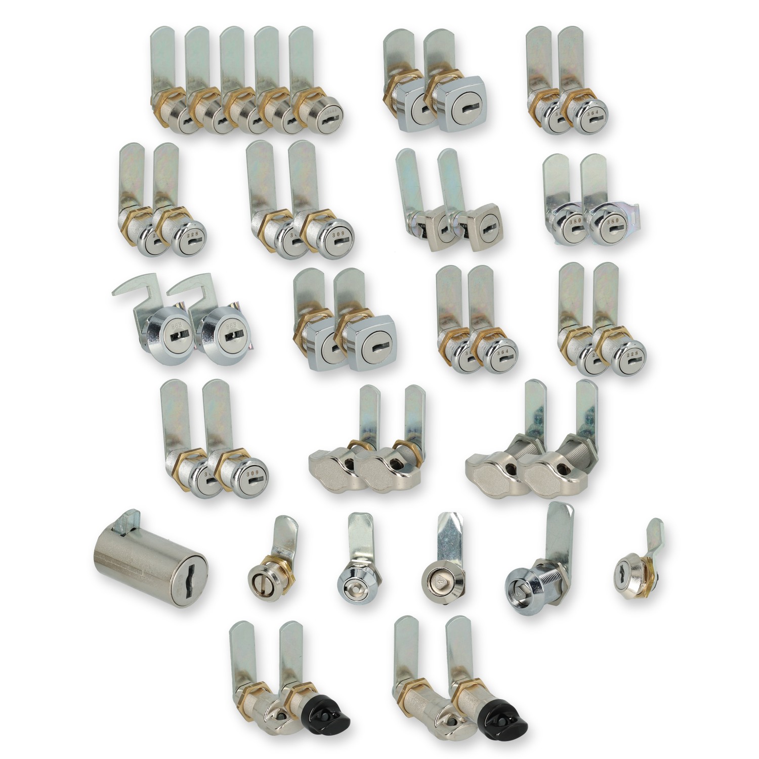 Euro-Locks ELKOFFER mallette assortiment serrures batteuses contenu