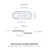 Euro-Locks came 6231232 - Dessin technique