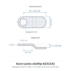 Euro-Locks came 6231232 - Dessin technique