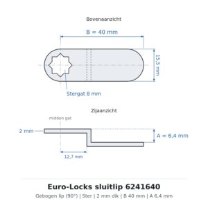 Euro-Locks came 6241640 - Dessin technique