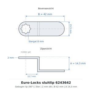 Euro-Locks came 6243642 - Dessin technique
